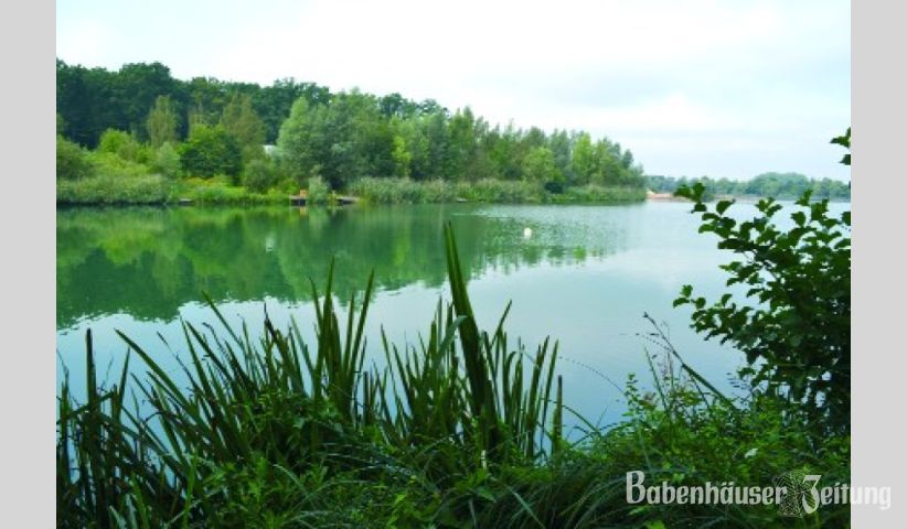 Ein herrlicher Anblick bietet der Haselsee den Festbesuchern.