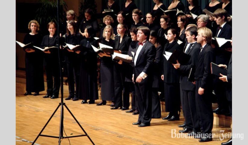 Der Konzertchor Darmstadt.