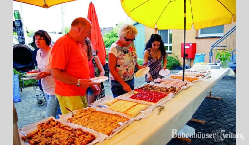 Das Kuchenb&uuml;ffet der Bethesda-Gastronomie ist beliebt.