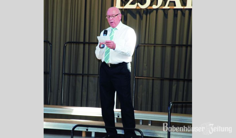 Erster Vorsitzender des Gesangsverein Hergershausen ist seit 2008 Manfred van B&uuml;rk. Er f&uuml;hrte die zahlreich gekommenen G&auml;ste durch die Matinee.