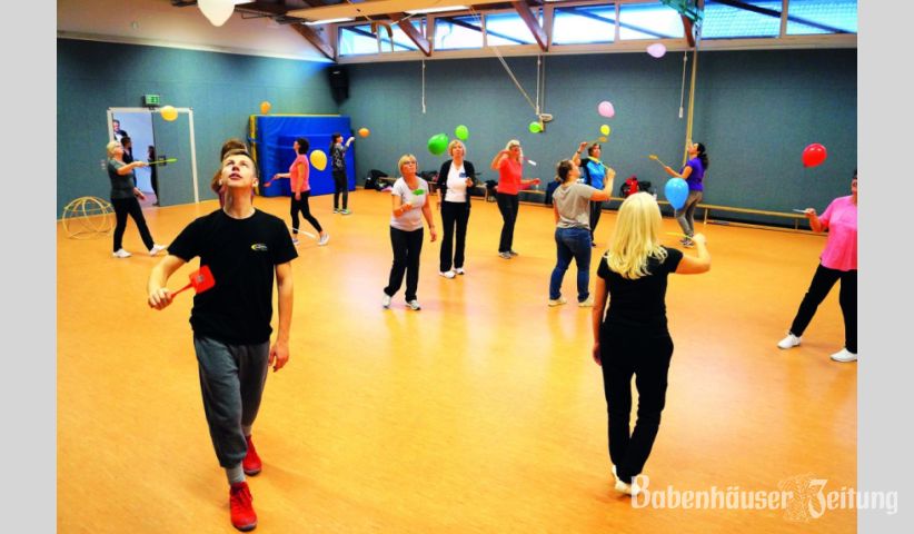 Den gemeinsamen Workshop von Teilnehmern aus der ersten und der zweiten Staffel &bdquo;Fitness f&uuml;r Kids&ldquo; &uuml;bernahm Frau Prof. Dr. Kerstin Ketelhut aus Berlin (Mitte) pers&ouml;nlich.