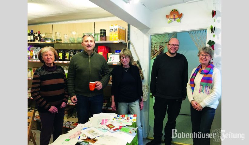 Motivsichtung (v.l.): Ine Reichart, Wolfgang Seidl, Ruth Selzer-Breuninger, Christian Hahn und Gisela Willand.
