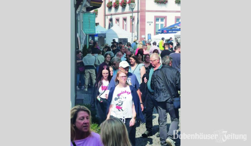 Das Babenh&auml;user Altstadtfest bleibt ein Publikumsmagnet.