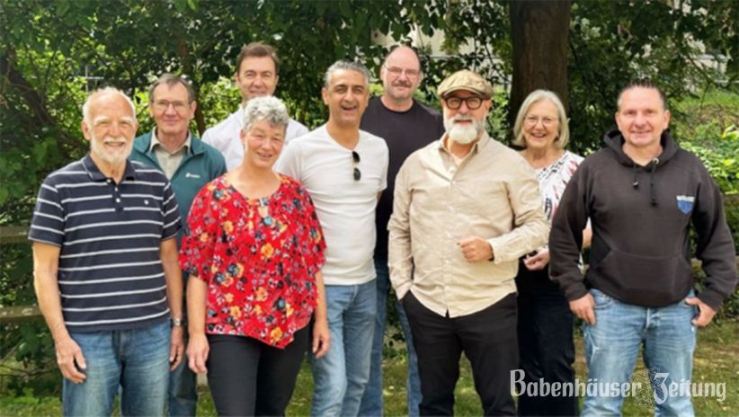 Der neu gewählte Vorstand der SPD Babenhausen freut sich auf die kommenden Aufgaben und die weitere Arbeit für Babenhausen und seine Ortsteile.