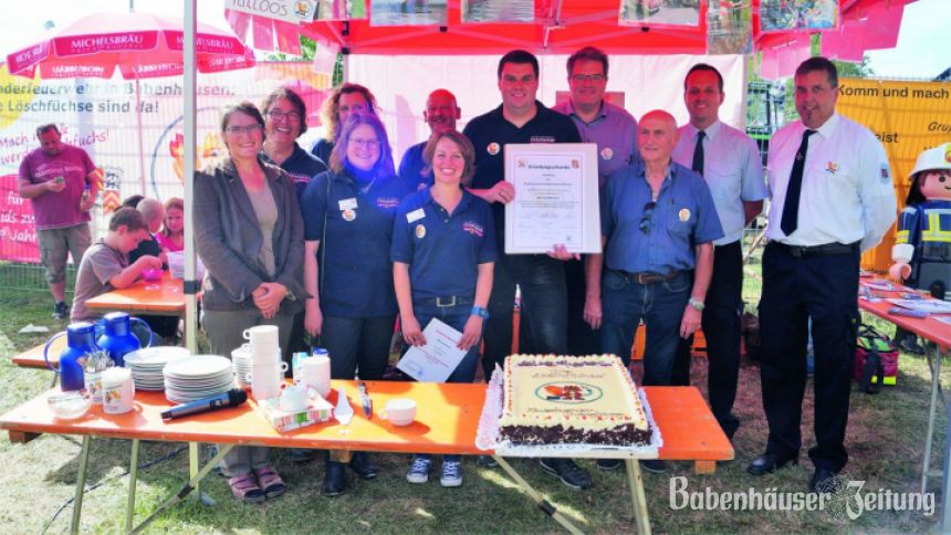 Gelungener Startschuss für die Babenhäuser Löschfüchse Babenhäuser