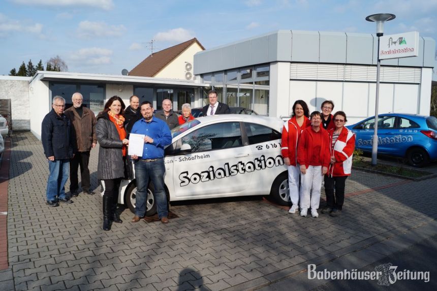 Förderverein spendet neues Dienstfahrzeug © Babenhäuser Zeitung 